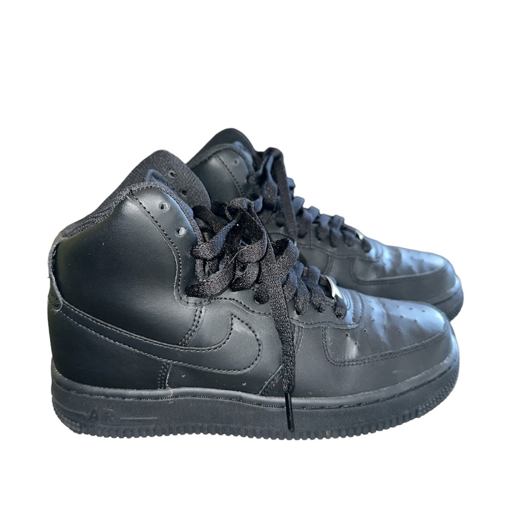 Youth Nike AF1 all black